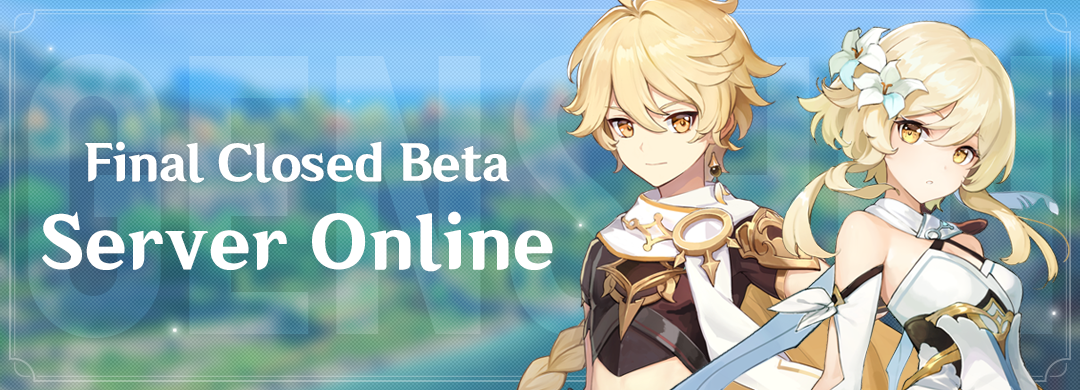 Final Closed Beta Server Online