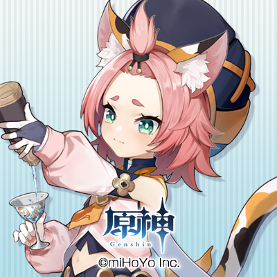 原神キャラクターtwitterアイコン第二弾配布開始